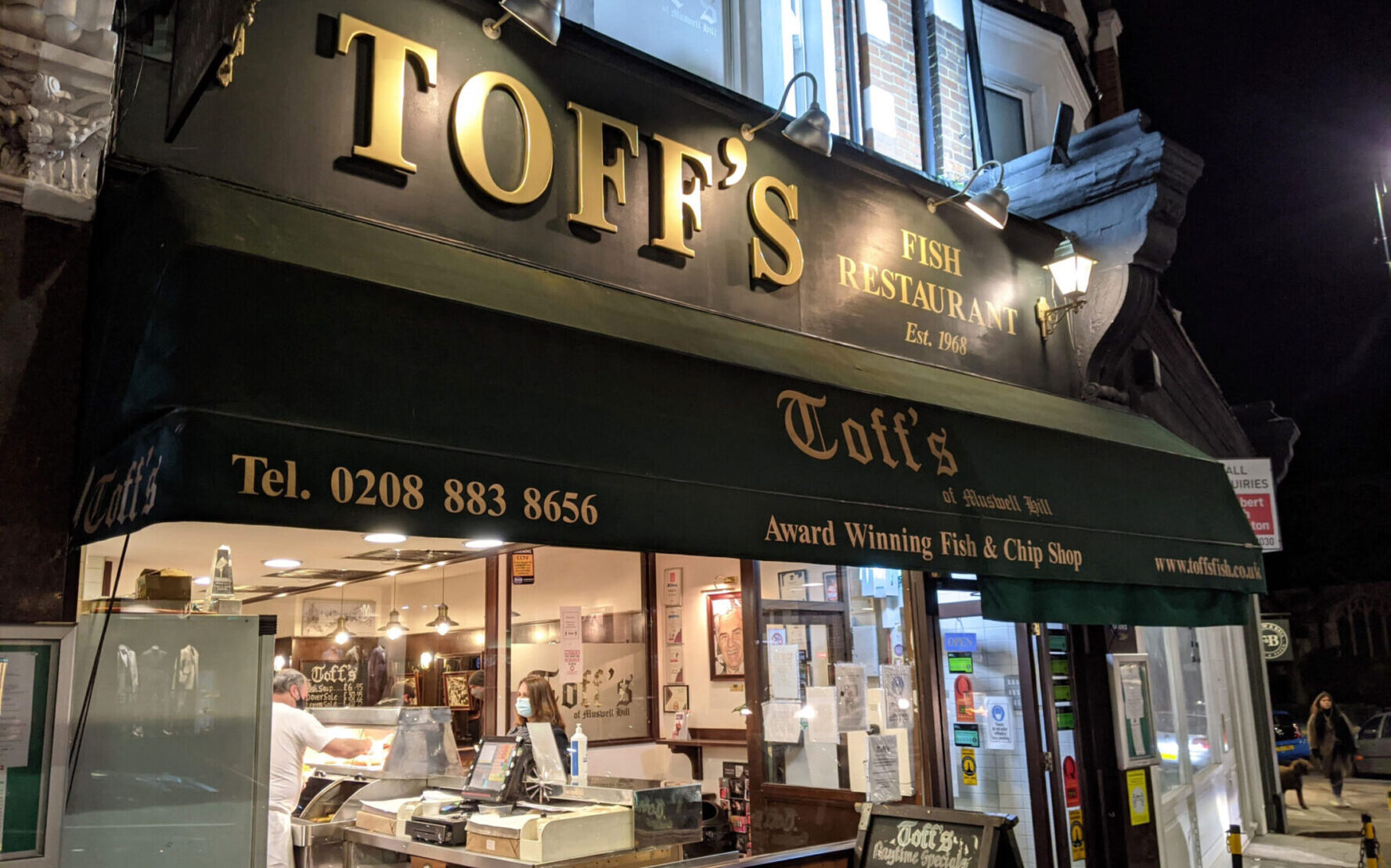 Toff’s fish and chips